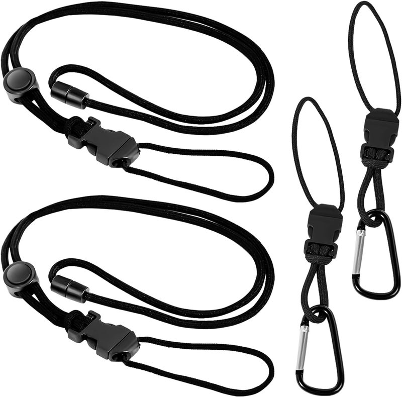 Joworthy 2 Sets 2390800 Remote Trolling Motor Lanyard with Carabiner - Compatible with Minn Kota i-Pilot Remote 1.6/3.0, Replacement Lanyard for i-Pilot Remote - Image 1